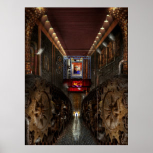Steampunk - Dystopian society Poster