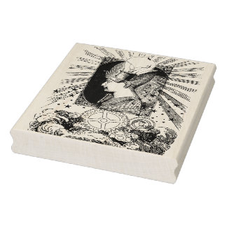 Steampunk Egyptian Art Stamp - A Royal Idea