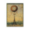 Steampunk Eiffel Tower Profile Business Cards