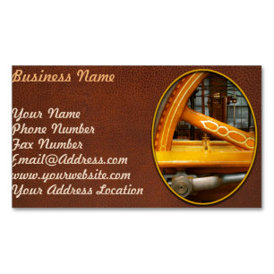 Steampunk - Engine - You are so flywheel Magnetic Business Card