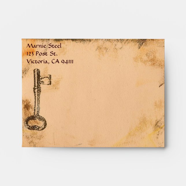 Steampunk envelope (Front)