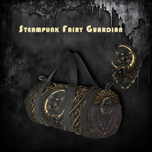 Steampunk Fairy Guardian. Duffle Bag
