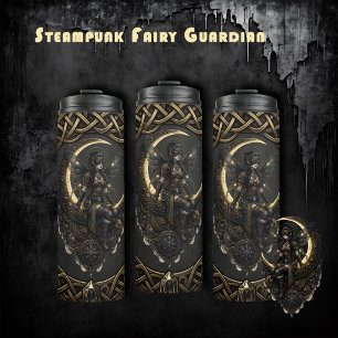  Steampunk Fairy Guardian.  Thermal Tumbler
