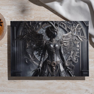 Steampunk Fantasy Darkness Demon Fashion  Tissue Paper