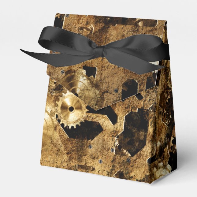 Steampunk Favour Box (Front Side)