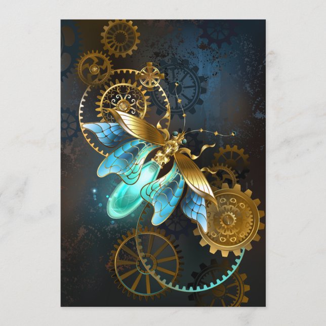 Steampunk Firefly Advice Card (Front)