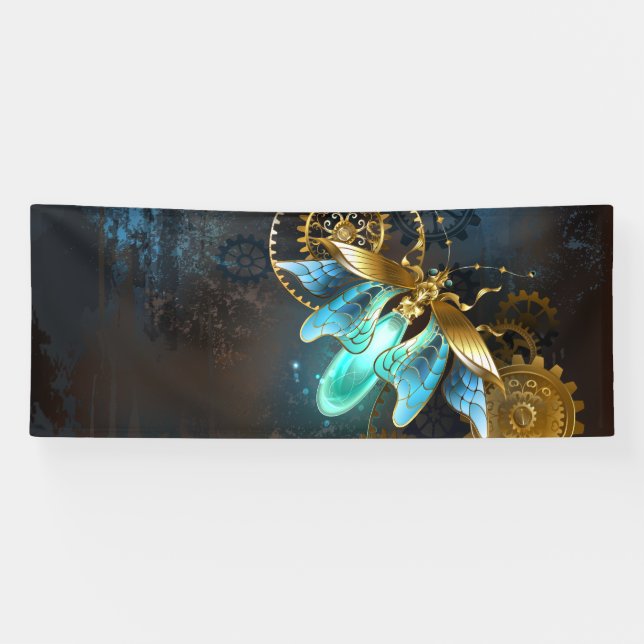 Steampunk Firefly Banner (Horizontal)