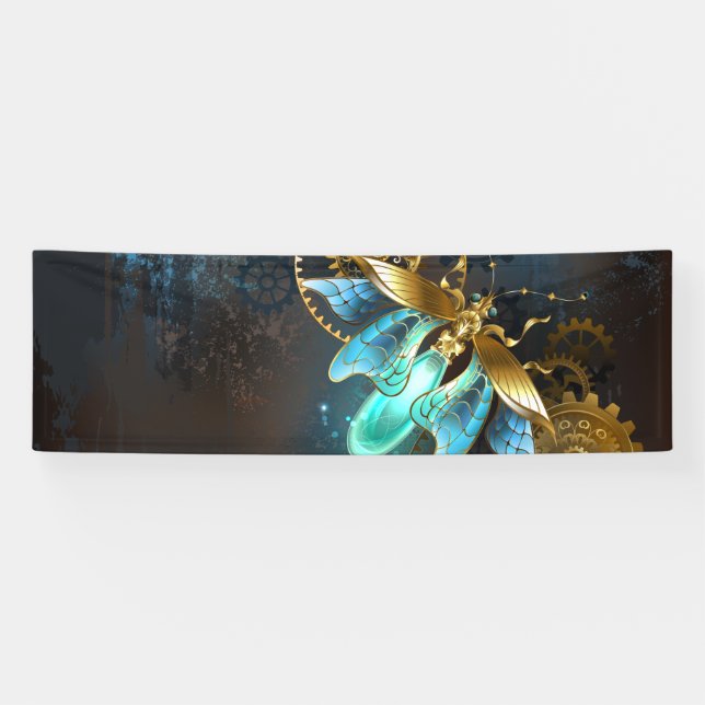 Steampunk Firefly Banner (Horizontal)