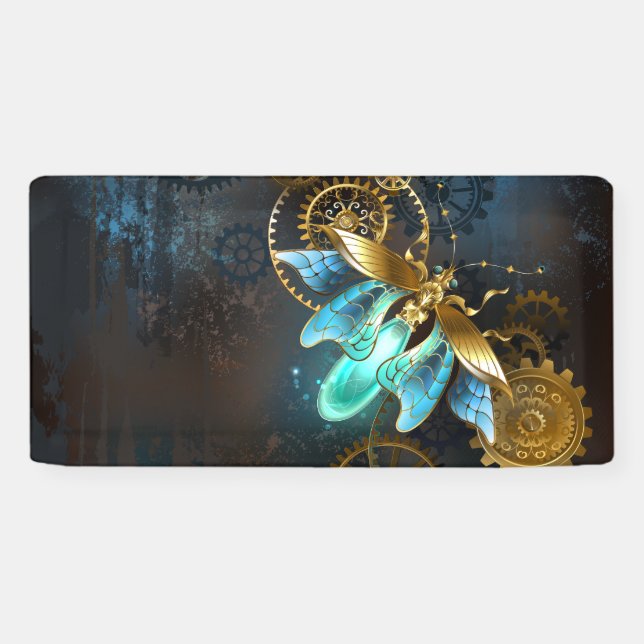 Steampunk Firefly Banner (Horizontal)