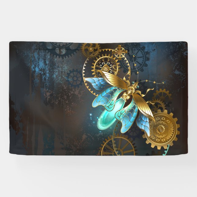 Steampunk Firefly Banner (Horizontal)