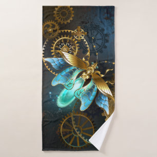 Steampunk Firefly Bath Towel