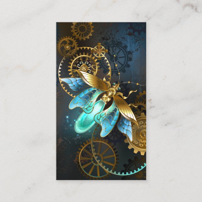 Steampunk Firefly Enclosure Card (Front)