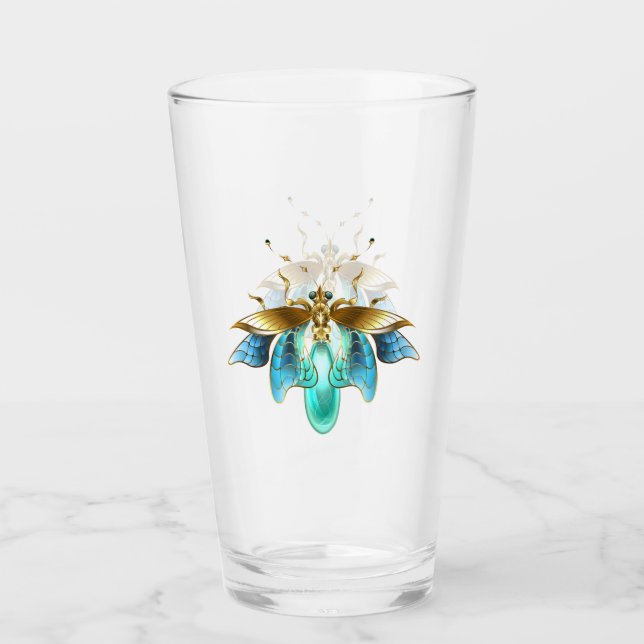 Steampunk Firefly Glass (Front)