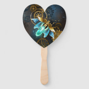 Steampunk Firefly Hand Fan