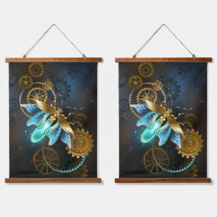 Steampunk Firefly Hanging Tapestry