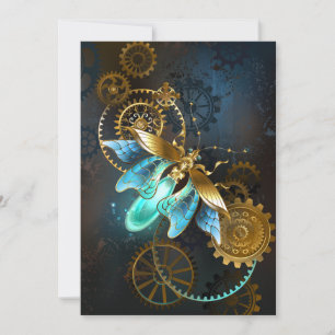 Steampunk Firefly Invitation