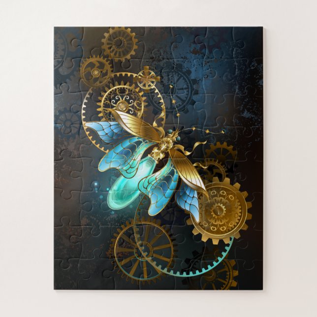 Steampunk Firefly Jigsaw Puzzle (Vertical)