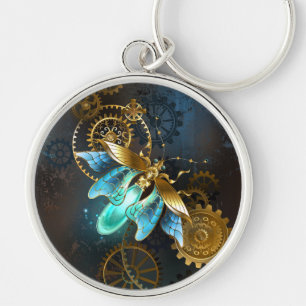 Steampunk Firefly Key Ring