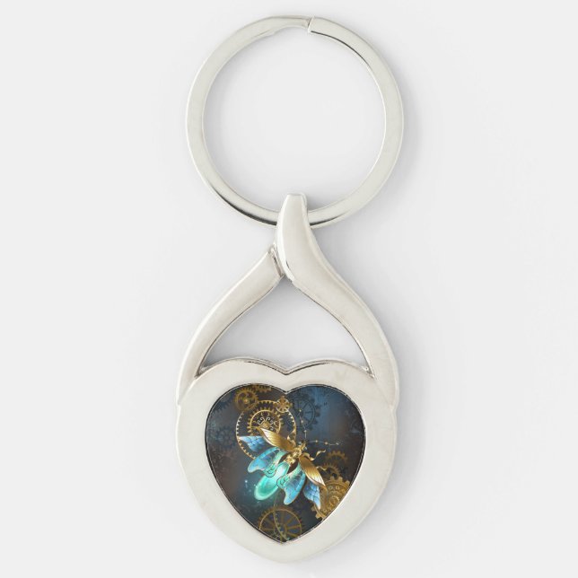Steampunk Firefly Key Ring (Front)