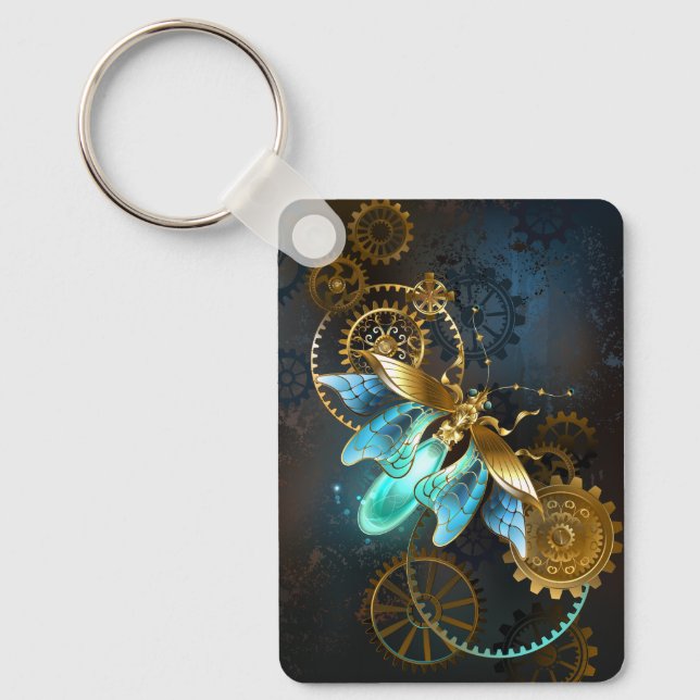 Steampunk Firefly Key Ring (Front)