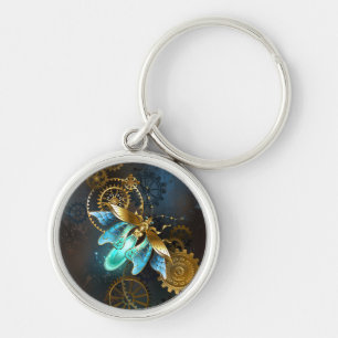 Steampunk Firefly Key Ring