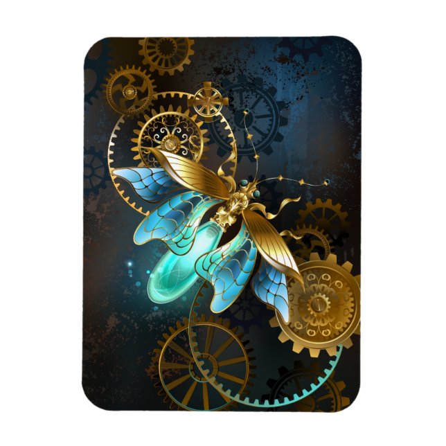 Steampunk Firefly Magnet (Vertical)