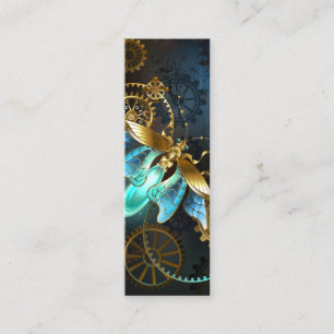 Steampunk Firefly Mini Business Card