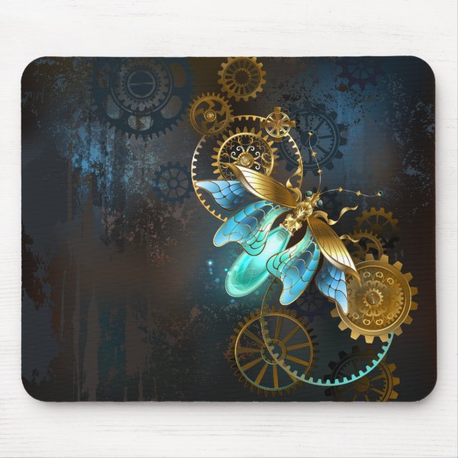 Steampunk Firefly Mouse Pad (Front)