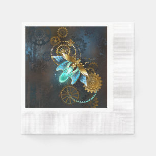 Steampunk Firefly Napkin