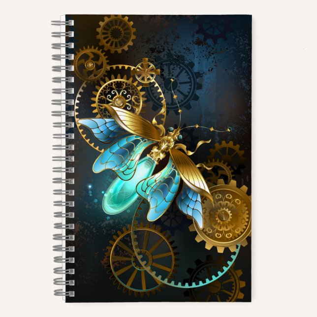 Steampunk Firefly Notebook (Front)