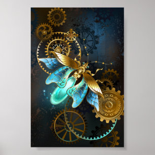 Steampunk Firefly Poster