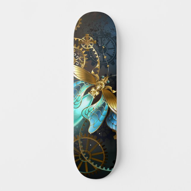 Steampunk Firefly Skateboard (Front)