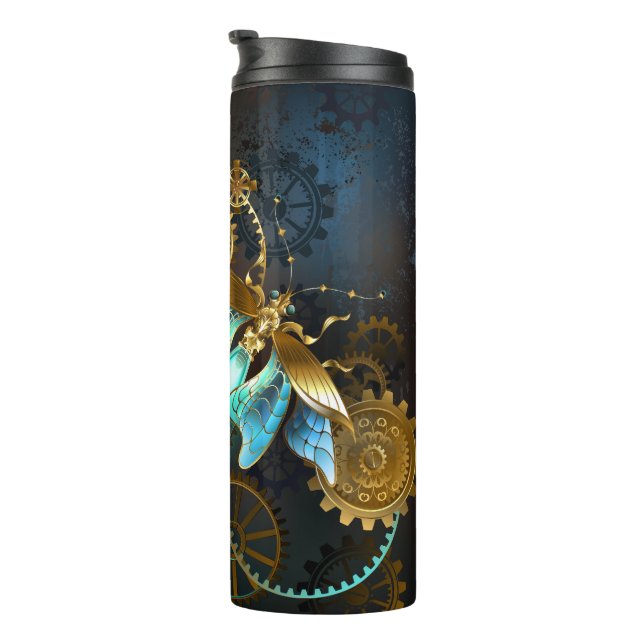 Steampunk Firefly Thermal Tumbler (Rotated Right)
