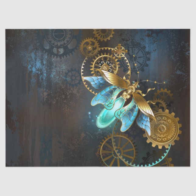 Steampunk Firefly Tissue Paper (Front)