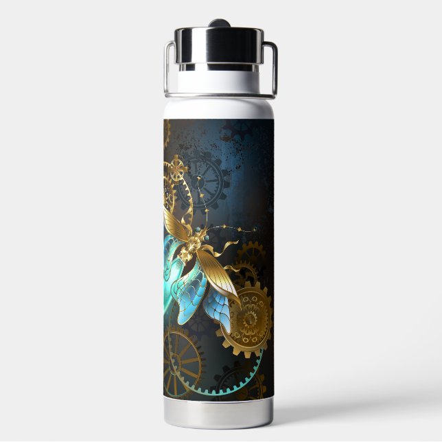 Steampunk Firefly Water Bottle (Back)