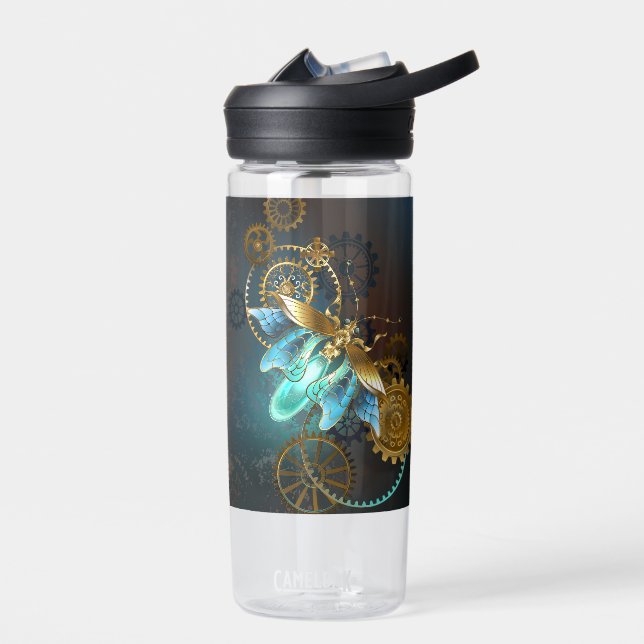 Steampunk Firefly Water Bottle (Left)