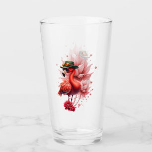 Steampunk Flamingo – Fantasy Digital Artwork Glass