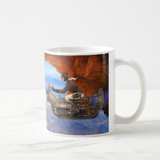 Steampunk Flying Machine Coffee Mug
