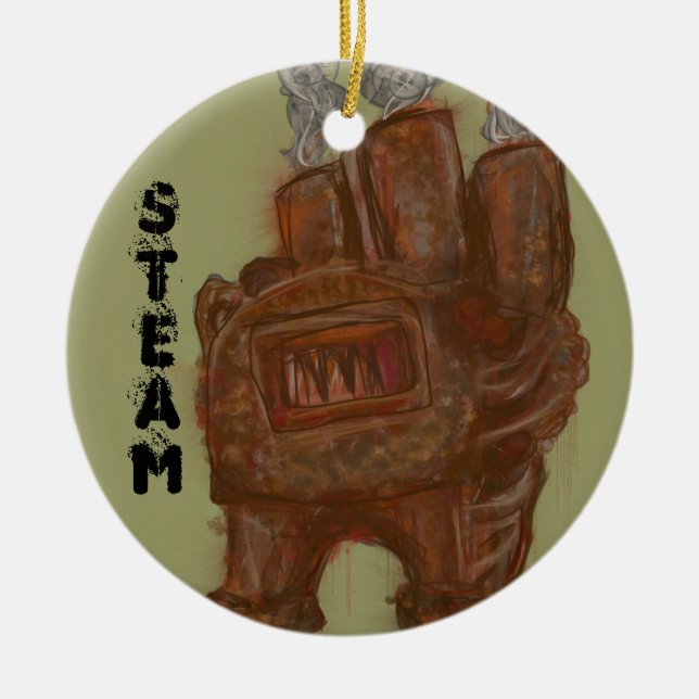 Steampunk Furnace, ornaments (Front)