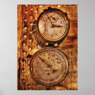 SteamPunk - Gauges Poster