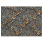 Steampunk Gears and Springs Flowers for Decoupage