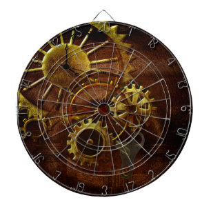 Steampunk Gears Dartboard