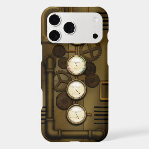 Steampunk Gears & Gauges Industrial Age Distressed