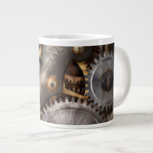 Steampunk - Gears - Horology Large Coffee Mug