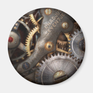 Steampunk - Gears - Horology Magnet