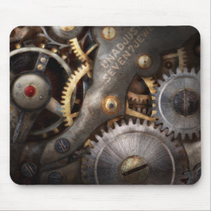 Steampunk - Gears - Horology Mouse Pad