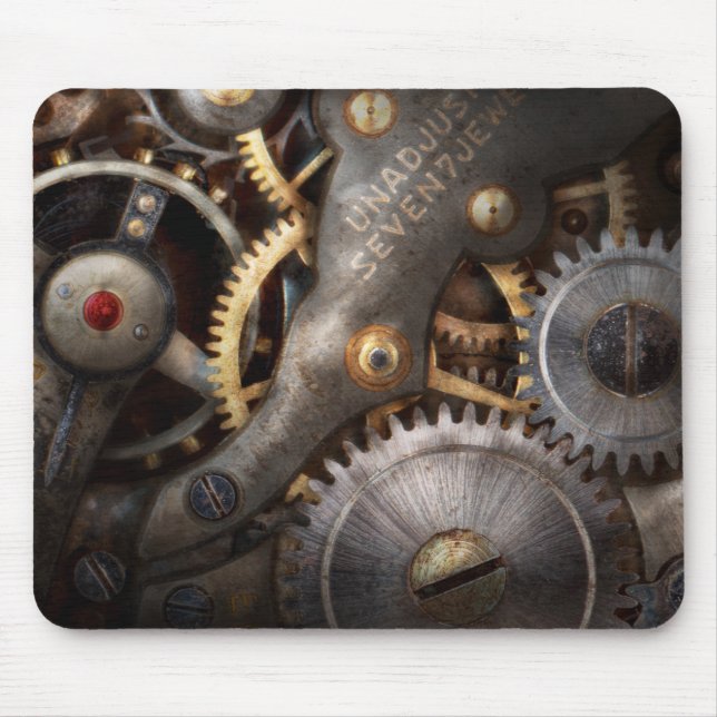 Steampunk - Gears - Horology Mouse Pad (Front)