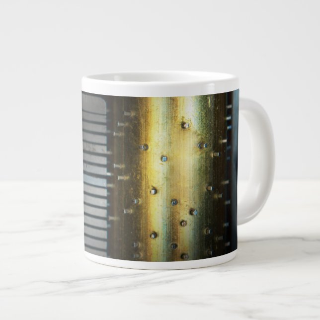 Steampunk - Gears - Music Machine Large Coffee Mug (Front Right)