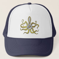 Steampunk Gears Octopus Kraken