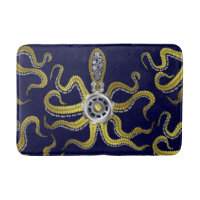 Steampunk Gears Octopus Metal Kraken